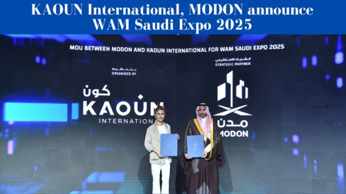 kaoun international modon announce wam saudi expo 2025