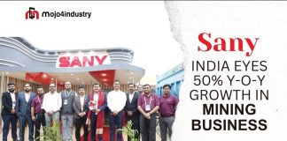 Sany India eyes 50% y-o-y growth in mining business